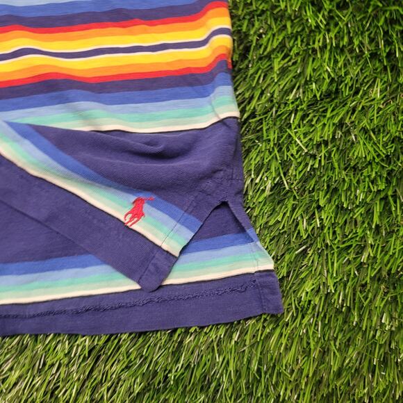 VTG Y2K Polo Ralph Lauren Polo Mens M (Fits Slim Large) Oversized Relaxed Fit - Picture 3 of 6
